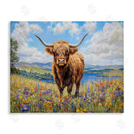 Franklyn Gregory | Highland Cattle in Summer Meadow