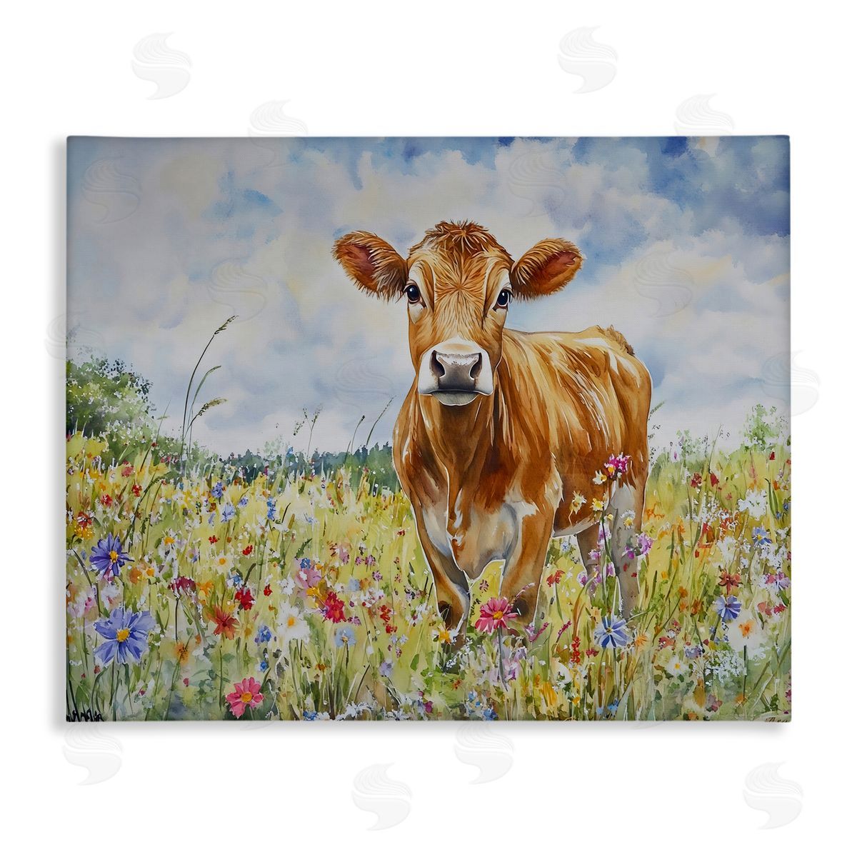 Franklyn Gregory | Jersey Cow in Meadow