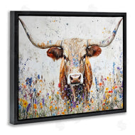 Franklyn Gregory | Texas Longhorn Speckled Flowers