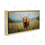 Petal Prints Design | Shaggy Highland Cow