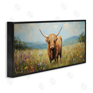 Petal Prints Design | Shaggy Highland Cow