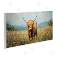 Petal Prints Design | Shaggy Highland Cow