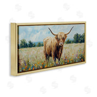 Petal Prints Design | Highland Cow Meadow