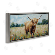 Petal Prints Design | Highland Cow Meadow