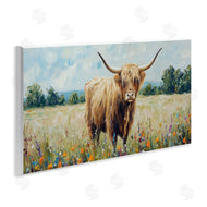 Petal Prints Design | Highland Cow Meadow