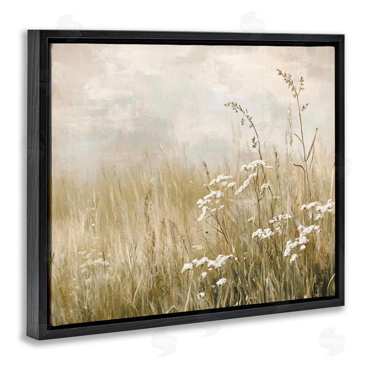 Petal Prints Design Baby's Breath in Meadow Canvas Wall Art Print