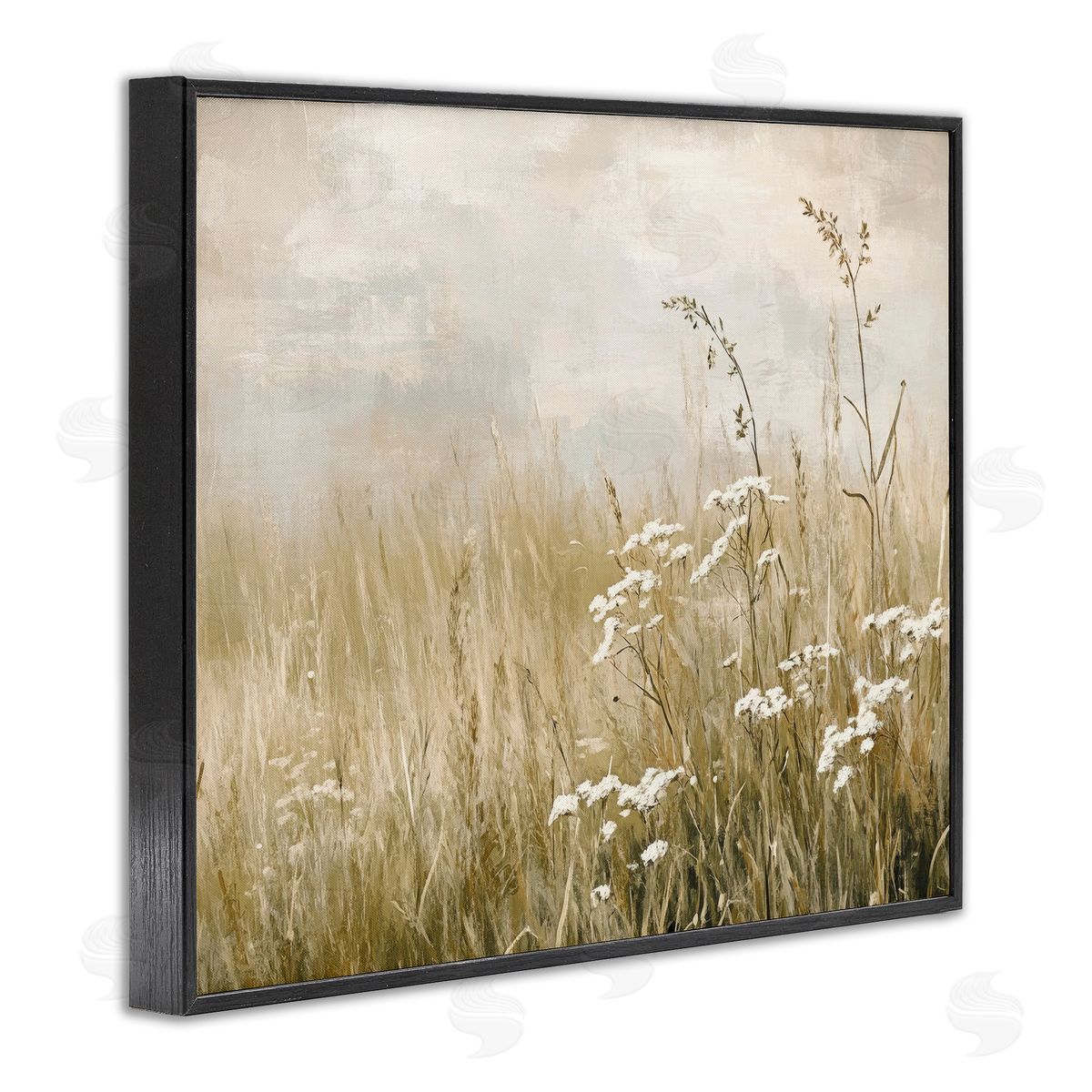 Petal Prints Design Baby's Breath in Meadow Canvas Wall Art Print
