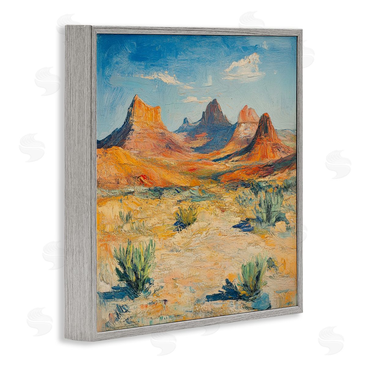 Petal Prints Design Mountains Of The Desert Canvas Wall Art Print