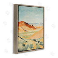 Petal Prints Design | Desert Mounds Landscape