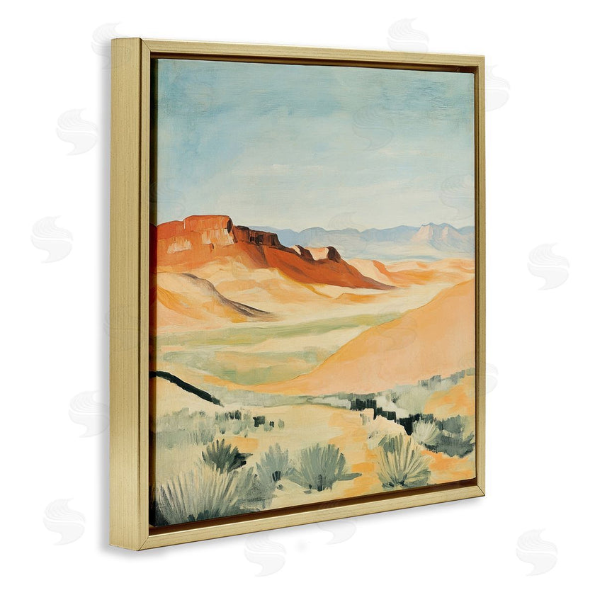 Petal Prints Design | Desert Mounds Landscape