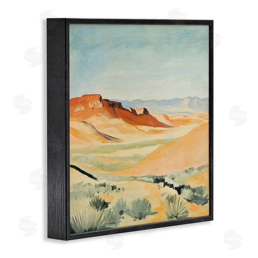 Petal Prints Design | Desert Mounds Landscape