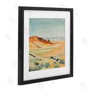 Petal Prints Design | Desert Mounds Landscape