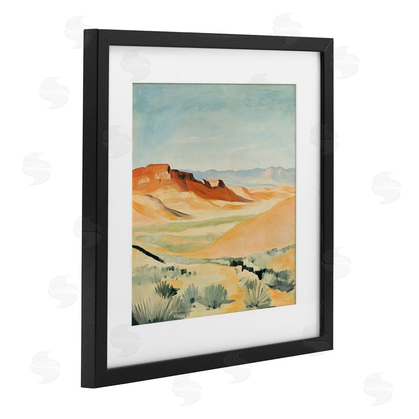 Petal Prints Design | Desert Mounds Landscape