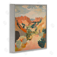 Petal Prints Design | Abstract Desert Scene