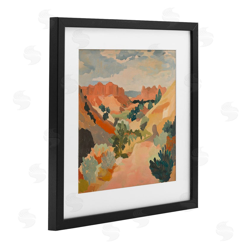 Petal Prints Design | Abstract Desert Scene
