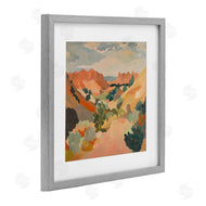Petal Prints Design | Abstract Desert Scene
