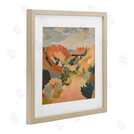 Petal Prints Design | Abstract Desert Scene