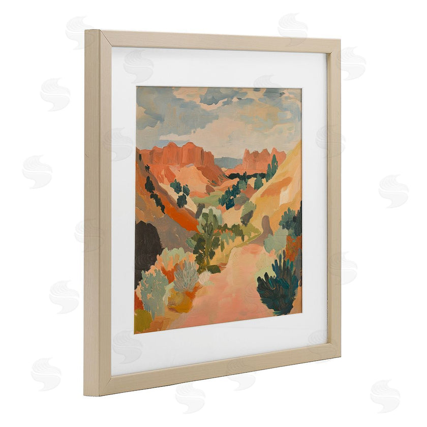 Petal Prints Design | Abstract Desert Scene