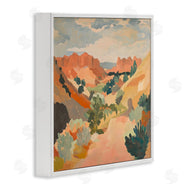 Petal Prints Design | Abstract Desert Scene
