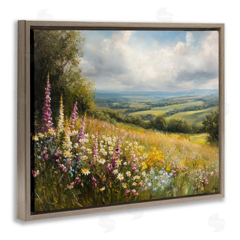 Petal Prints Design | Tall Hyacinth Wildflower Patch