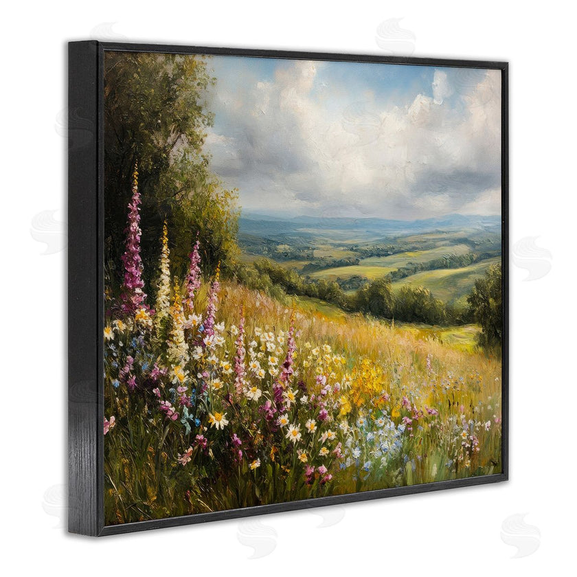 Petal Prints Design | Tall Hyacinth Wildflower Patch