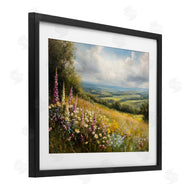 Petal Prints Design | Tall Hyacinth Wildflower Patch