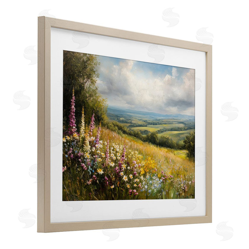 Petal Prints Design | Tall Hyacinth Wildflower Patch