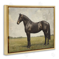Petal Prints Design | Espresso Horse Portrait