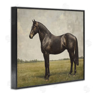 Petal Prints Design | Espresso Horse Portrait