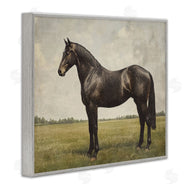Petal Prints Design | Espresso Horse Portrait