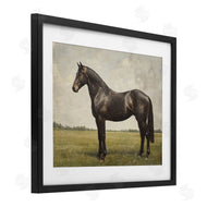 Petal Prints Design | Espresso Horse Portrait