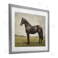 Petal Prints Design | Espresso Horse Portrait