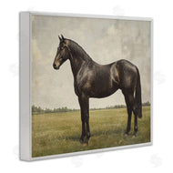Petal Prints Design | Espresso Horse Portrait