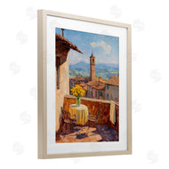 Petal Prints Design | Sunlit Balcony View