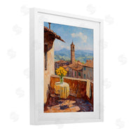 Petal Prints Design | Sunlit Balcony View