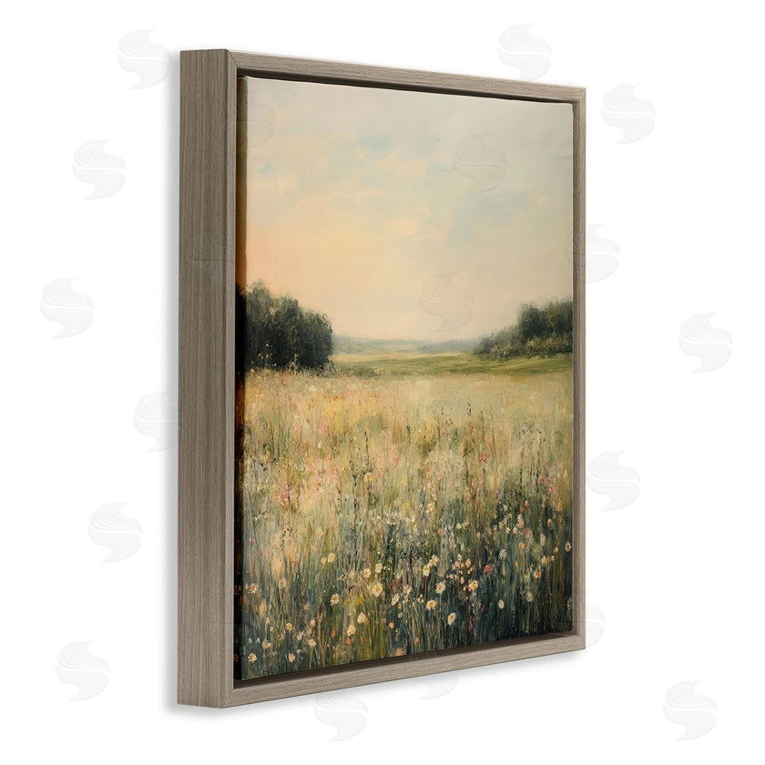 Petal Prints Design | Warm Wildflower Landscape