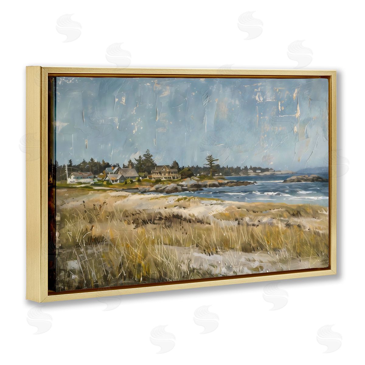 LSR Creative Studio Shoreline Splendor View Canvas Wall Art Print