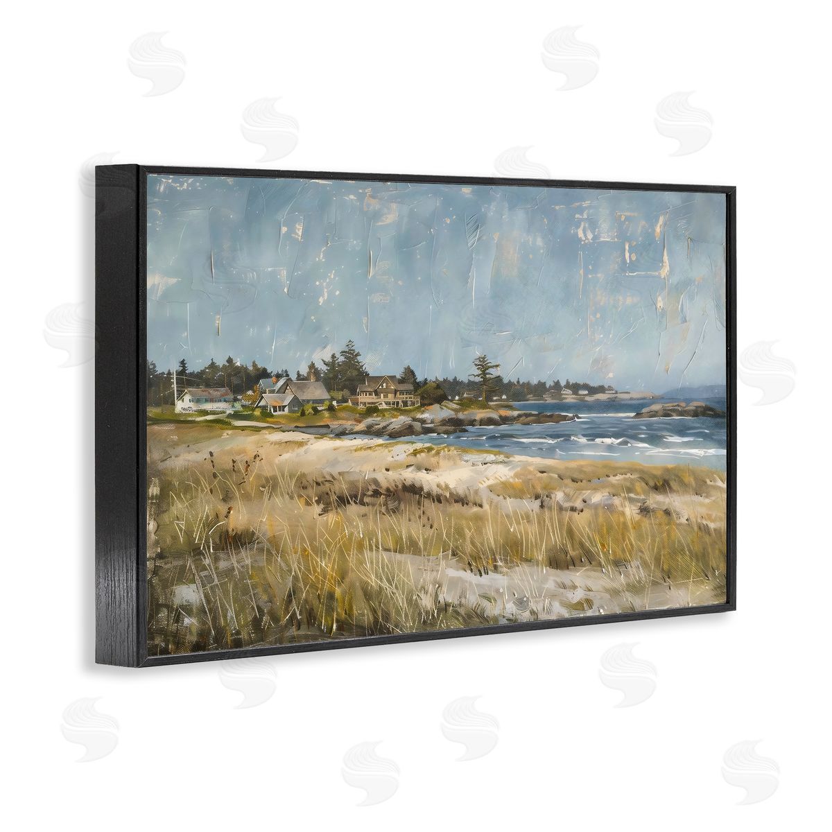 LSR Creative Studio Shoreline Splendor View Canvas Wall Art Print