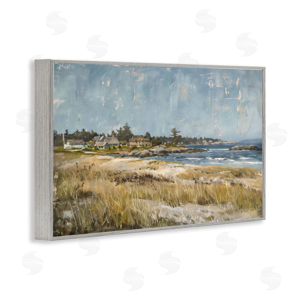 LSR Creative Studio Shoreline Splendor View Canvas Wall Art Print