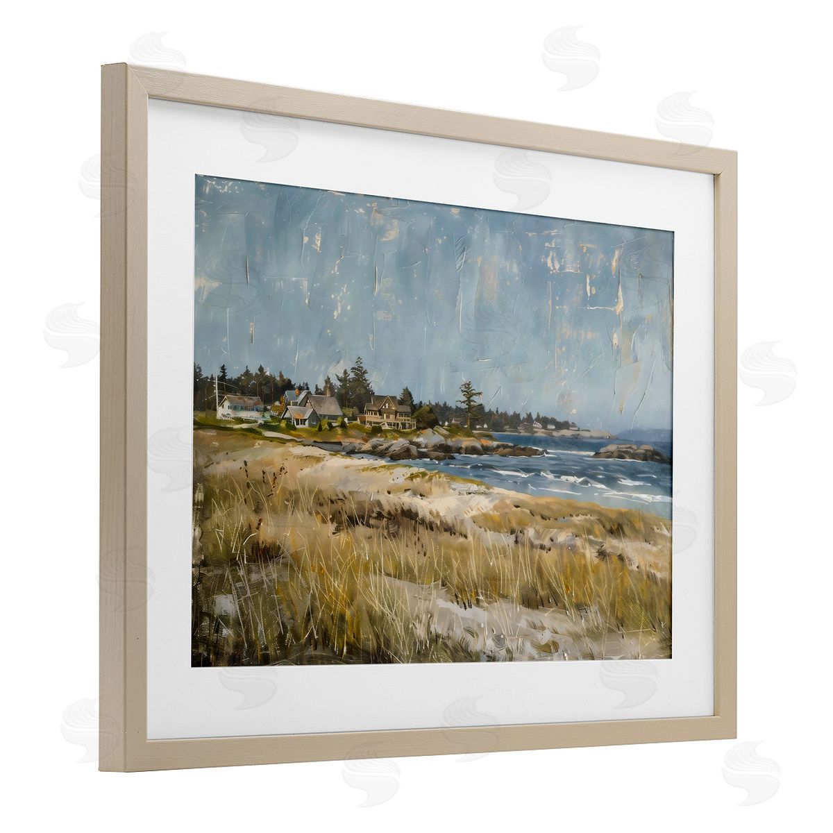 LSR Creative Studio Shoreline Splendor View Canvas Wall Art Print