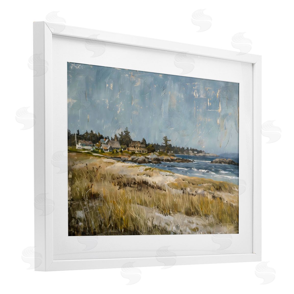 LSR Creative Studio Shoreline Splendor View Canvas Wall Art Print