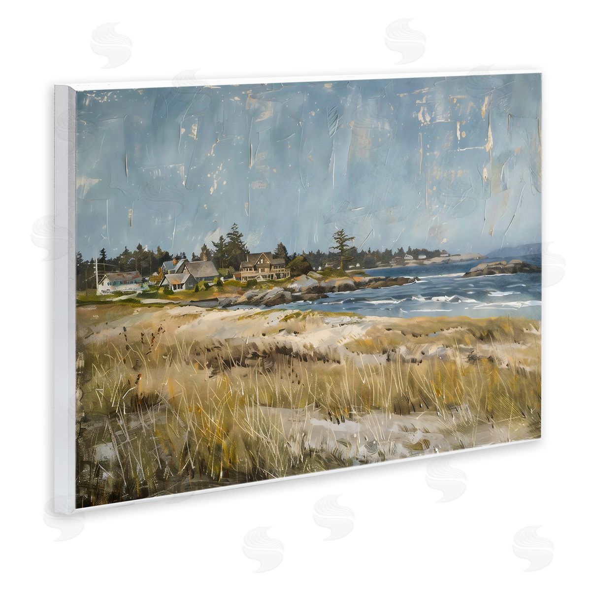 LSR Creative Studio Shoreline Splendor View Canvas Wall Art Print
