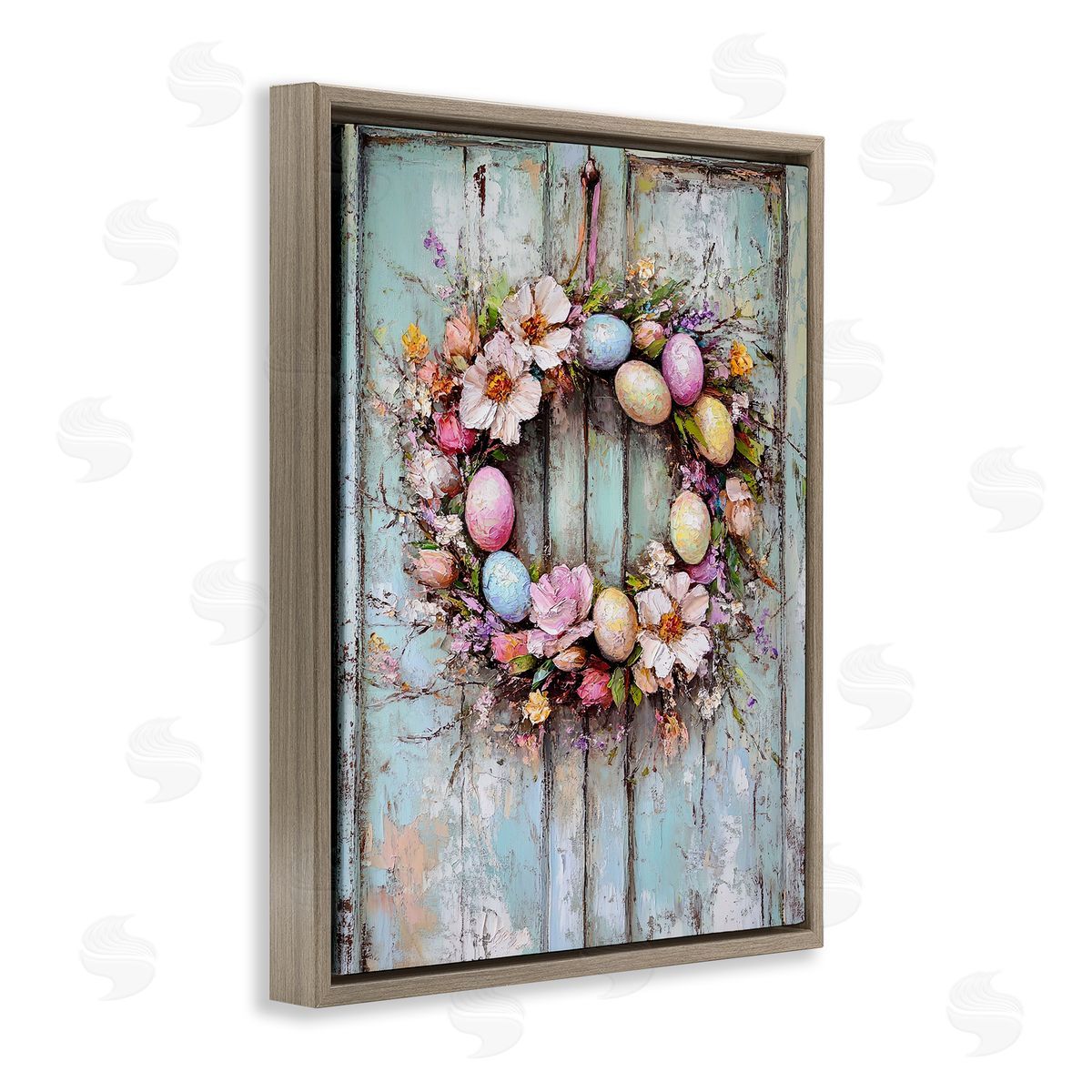 Franklyn Gregory | Rustic Easter Egg Wreath