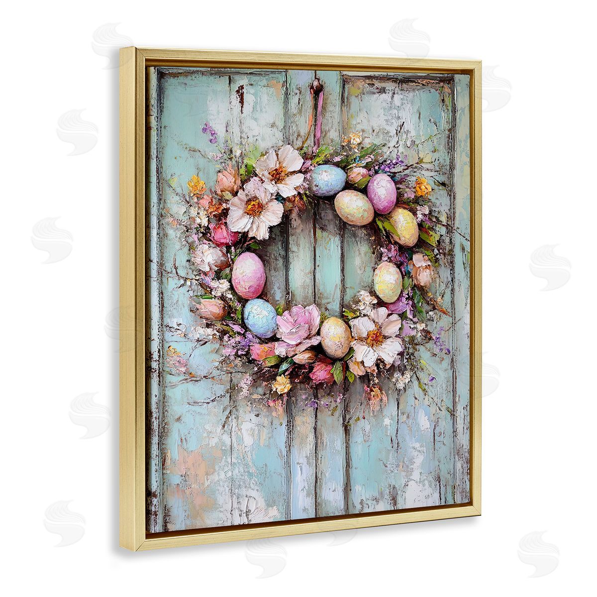 Franklyn Gregory | Rustic Easter Egg Wreath