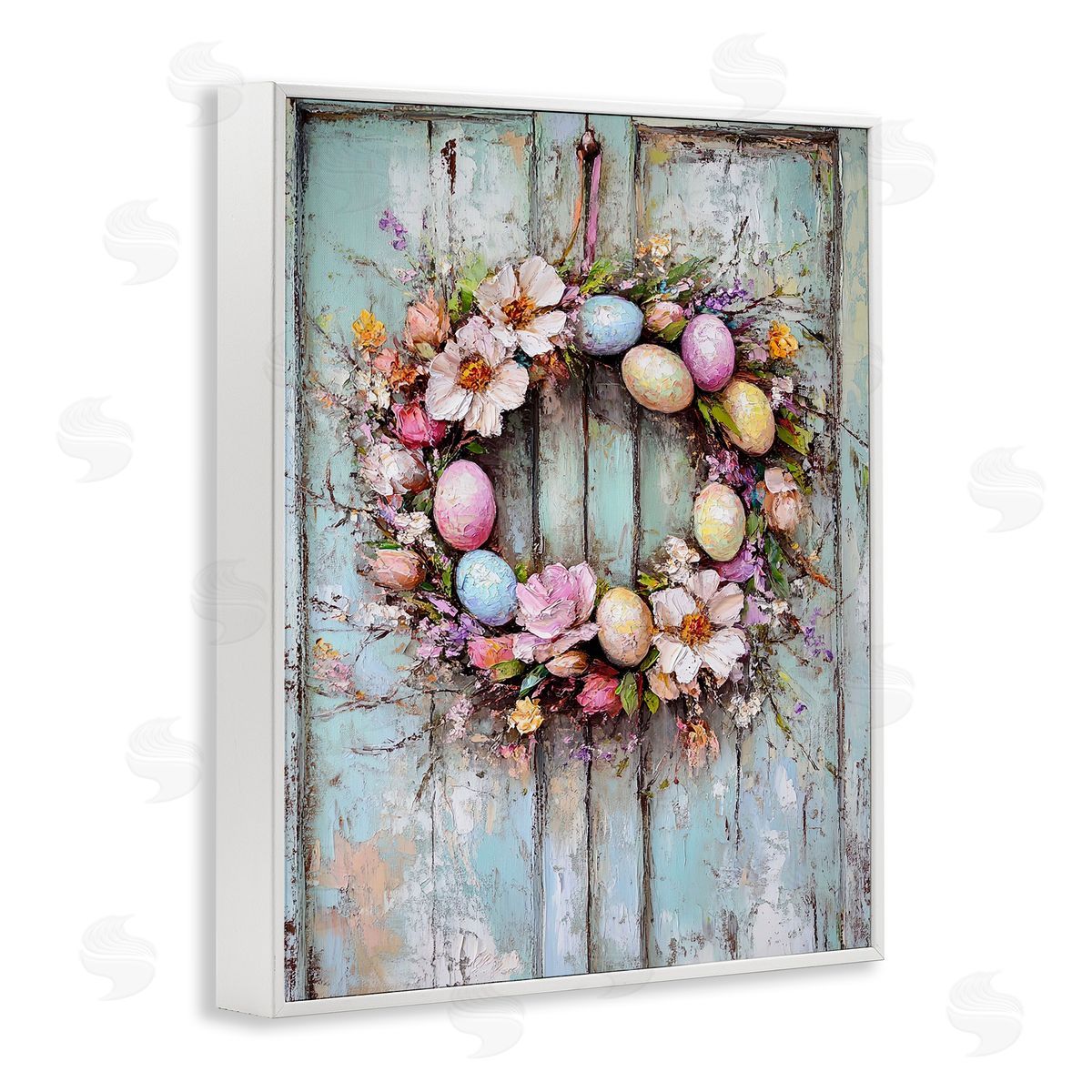 Franklyn Gregory | Rustic Easter Egg Wreath