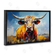 LSR Creative Studio | Moody Longhorn Portrait
