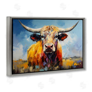 LSR Creative Studio | Moody Longhorn Portrait