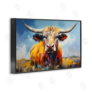 LSR Creative Studio | Moody Longhorn Portrait