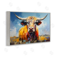 LSR Creative Studio | Moody Longhorn Portrait