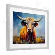 LSR Creative Studio | Moody Longhorn Portrait